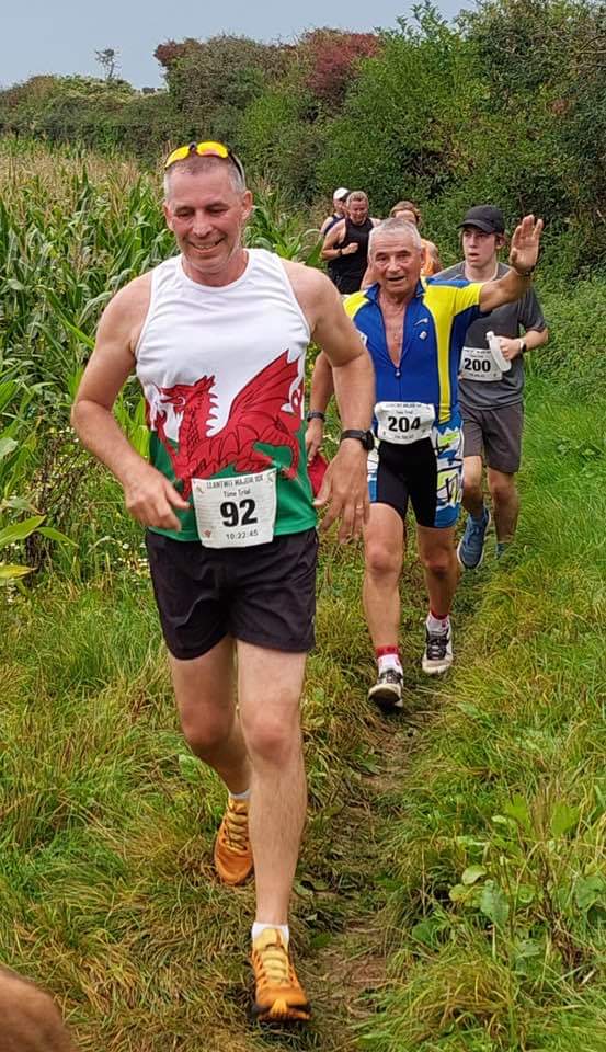 John Lewis in the Llantwit 10k 2023